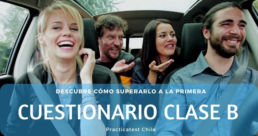 Cuestionario para obtener licencia Clase B - Conaset 2026